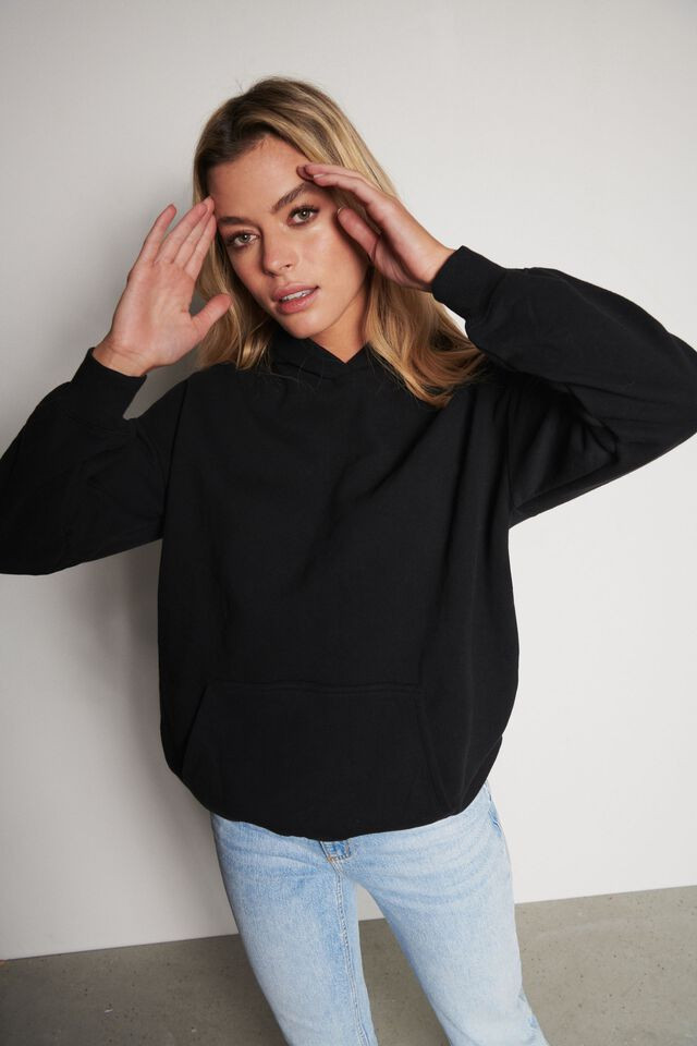 Essex Oversized Hoodie Sweatshirt | Dynamite Clothing