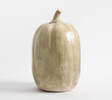 Medium French Glaze Pumpkin - 10.75"H | Pottery Barn (US)