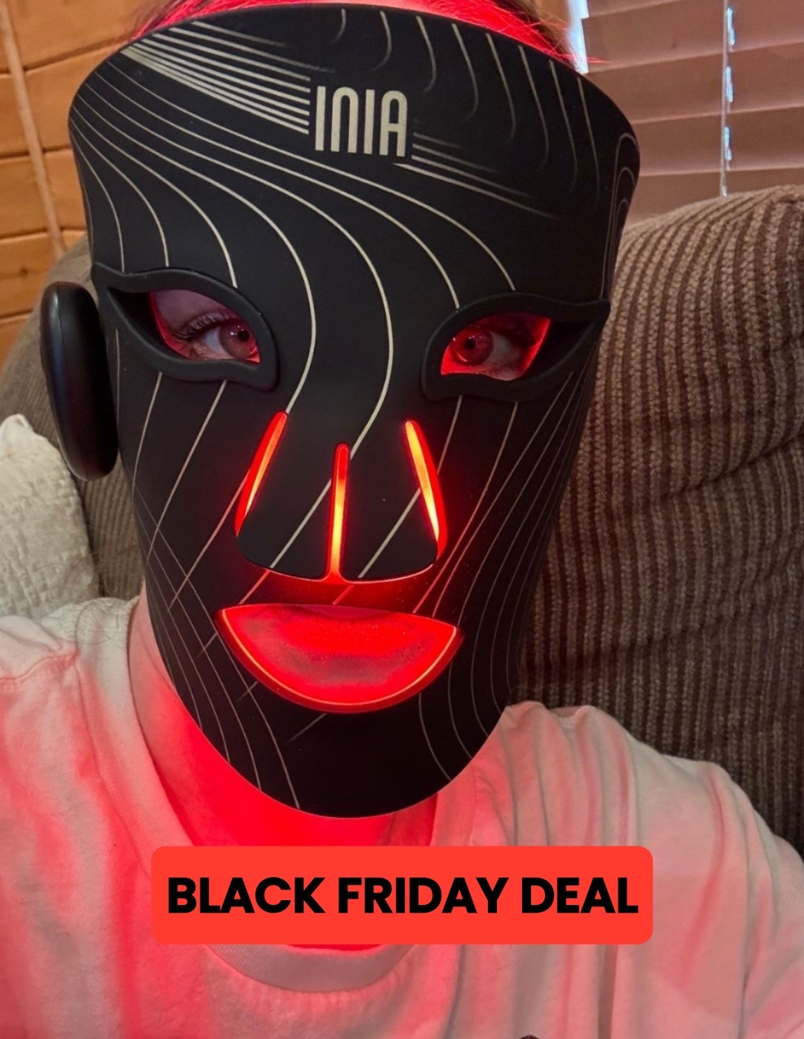 BLACK FRIDAY DEAL! Red Light Therapy Mask for Face, Glow Wireless LED Face Mask Light Therapy with Near-Infrared Red Light (NIR), Rechargeable and Ergonomic Design for Home & Travel. 🖤 Black Friday energy activated — this is an elite Christmas gift pick ⚡🎁✨

#LTKGiftGuide #LTKselfcare #LTKCyberWeek

#LTKCyberWeek