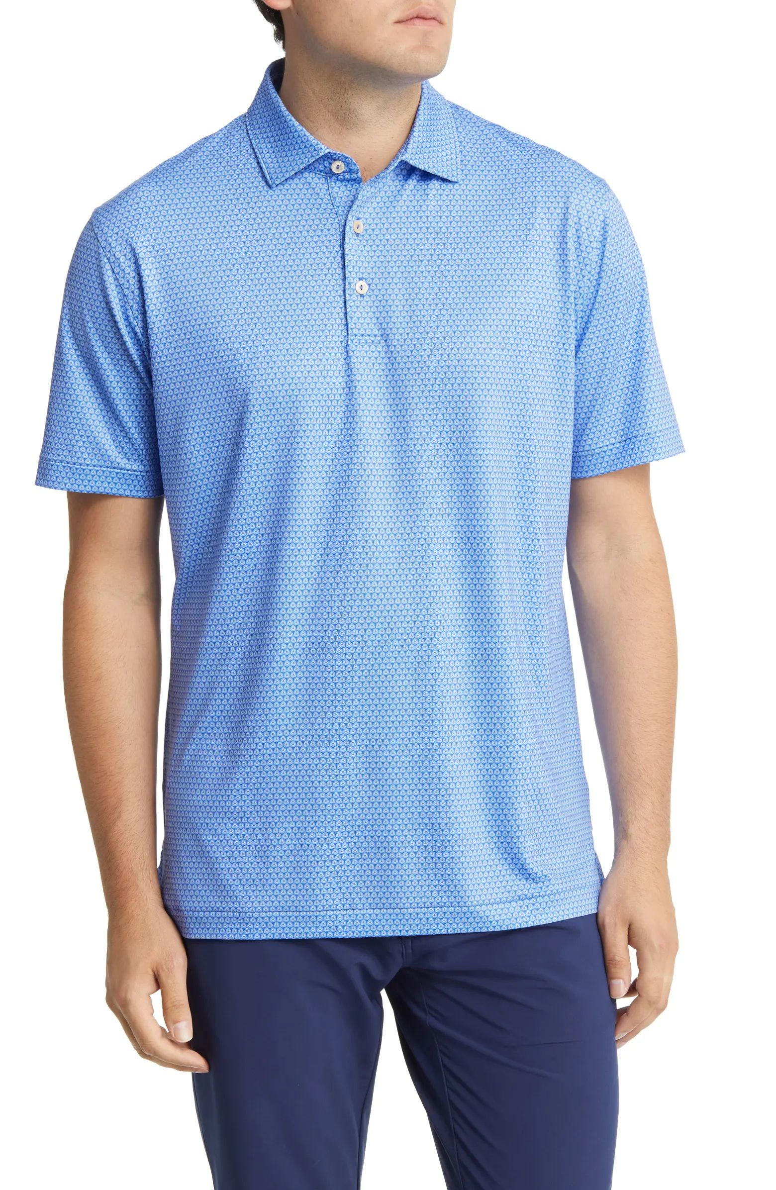 Berry Neat Performance Polo | Nordstrom