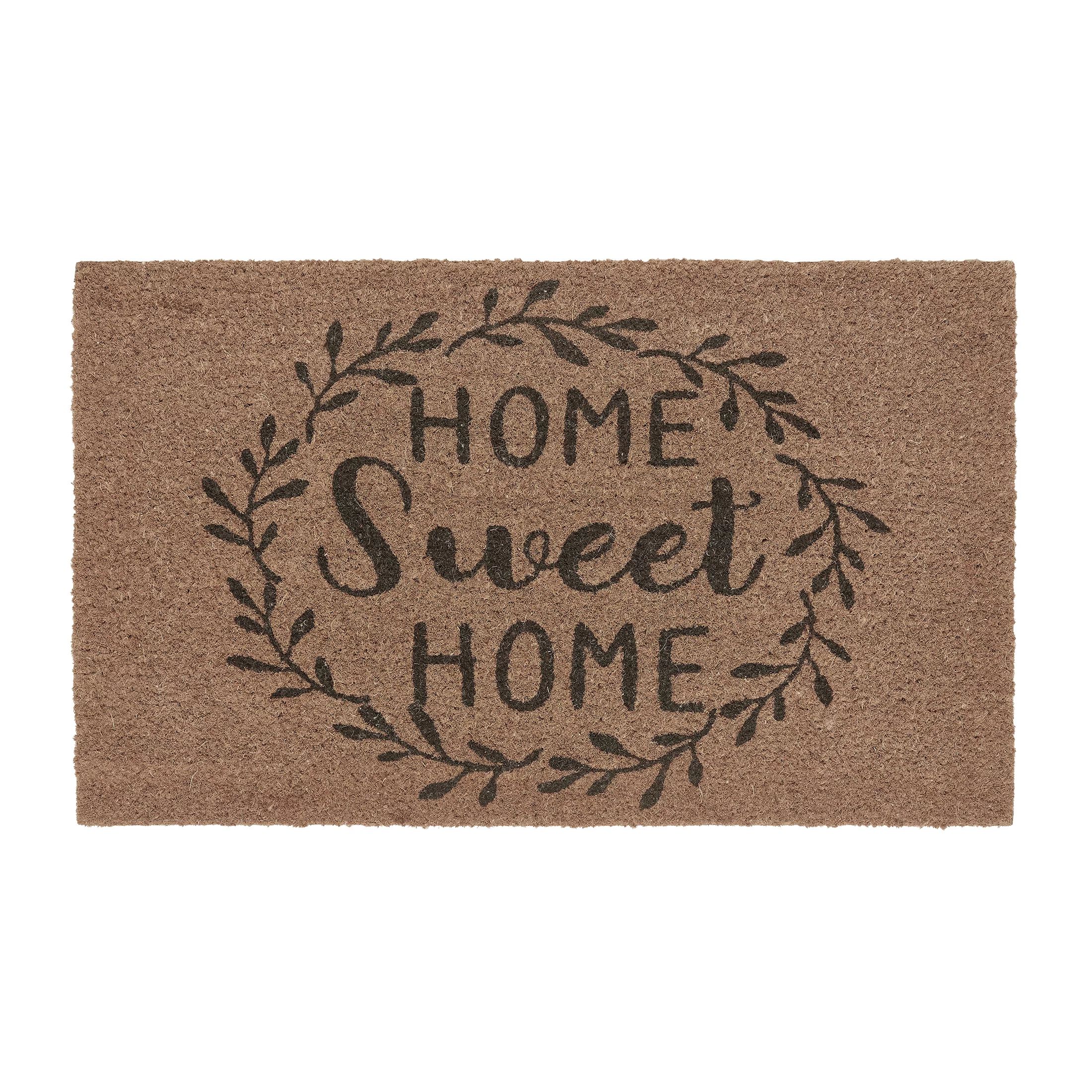 My Texas House Home Sweet Home Coir Doormat, 18" x 30" | Walmart (US)