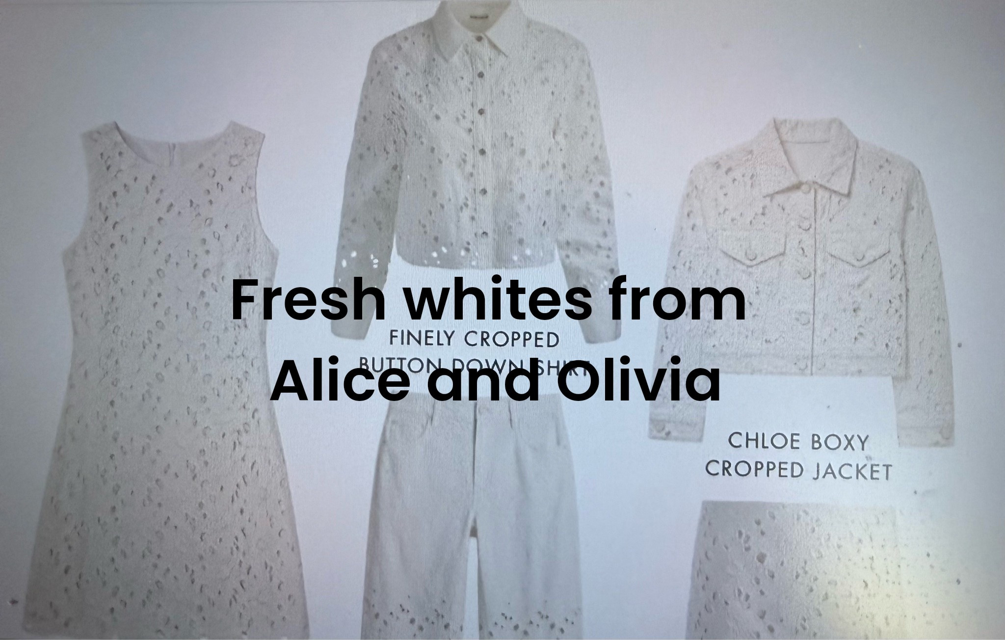 One of my favorites designers is @Alice + Olivia. Her style is glamorous and she produces a lot of colorful outfits. Her recent drop is all about white. While you are checking, don't forget her sale items as well. @Alice + Olivia #whites

#LTKootd #LTKWorkwear