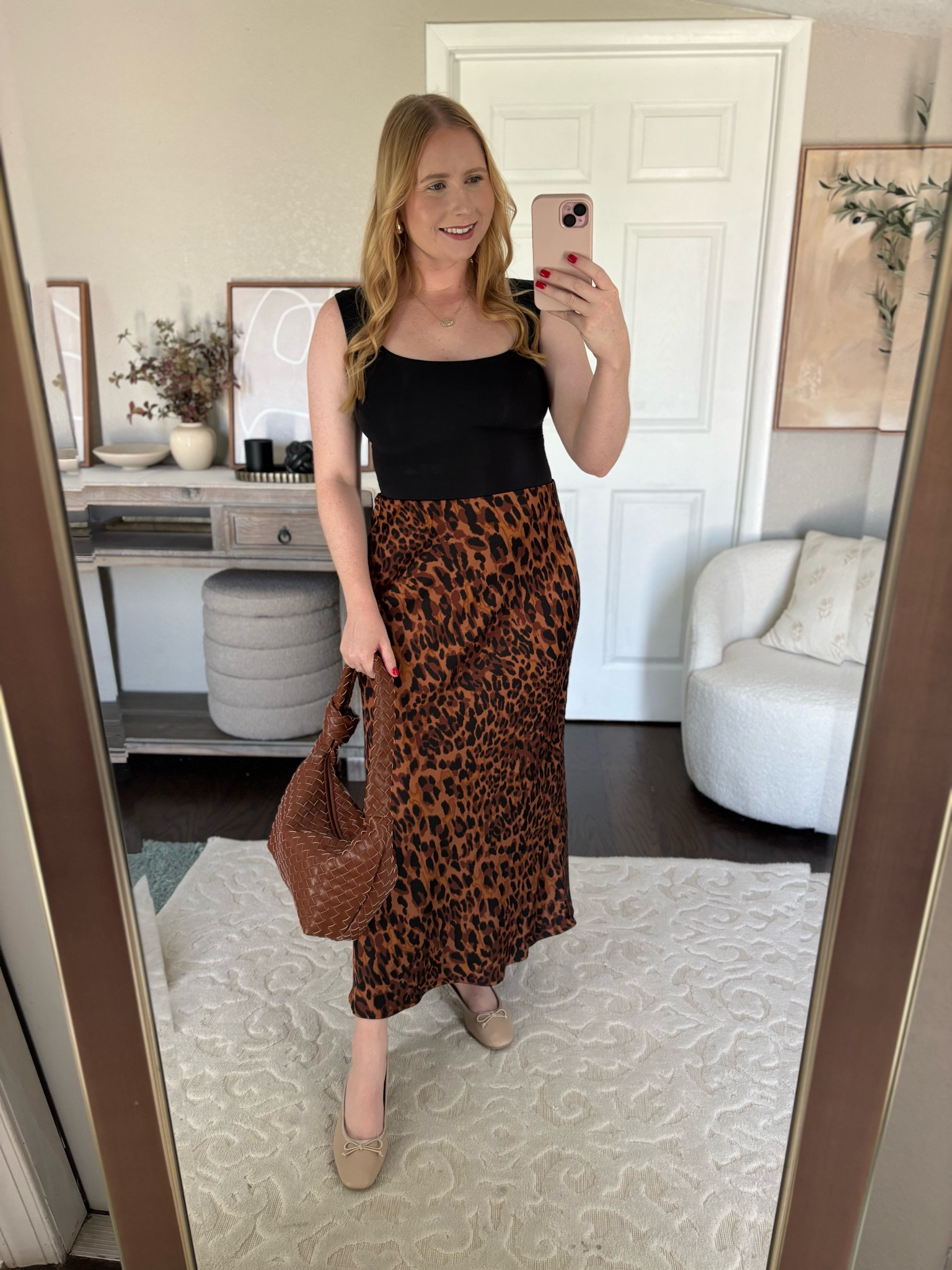 Black bodysuit: size medium
Leopard print maxi skirt: size small

#LTKSeasonal #LTKFindsUnder50 #LTKMidsize