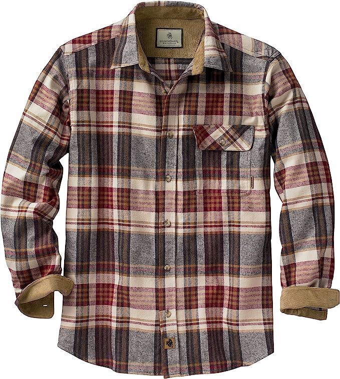 Amazon.com: Legendary Whitetails Men's Standard Buck Camp Flannel Shirt, Cedarwood Plaid, XX-Larg... | Amazon (US)