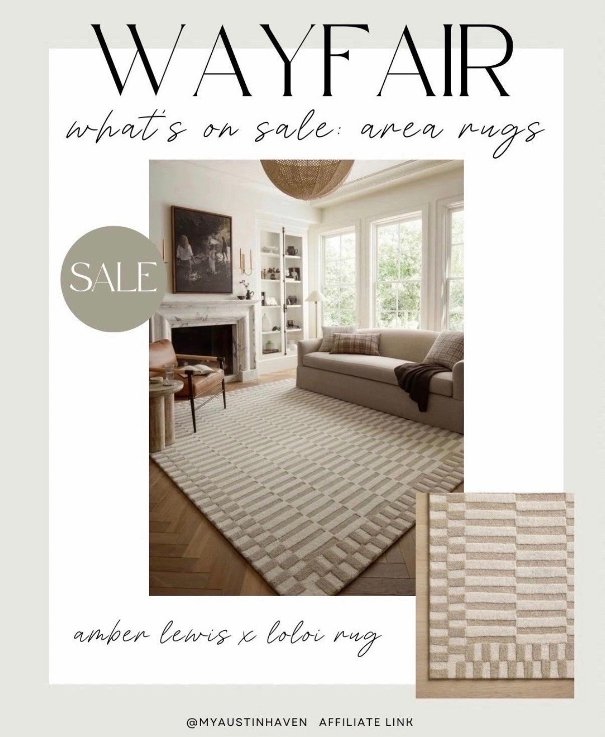 Wayfair Sale - what to add to cart? 🛒✨

This gorgeous Amber Lewis x Loloi Rug! Perfect neutral rug with texture to add subtle detail. Top rated and reviewed.

Loloi rug, Wayfair Sale, Area Rugs, Loloi Sale, Wayfair Finds

#LTKSaleAlert #LTKHome