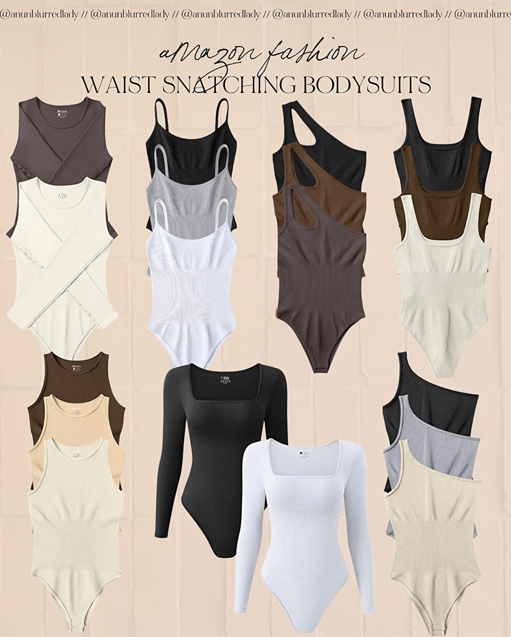What are the different types of bodysuits?