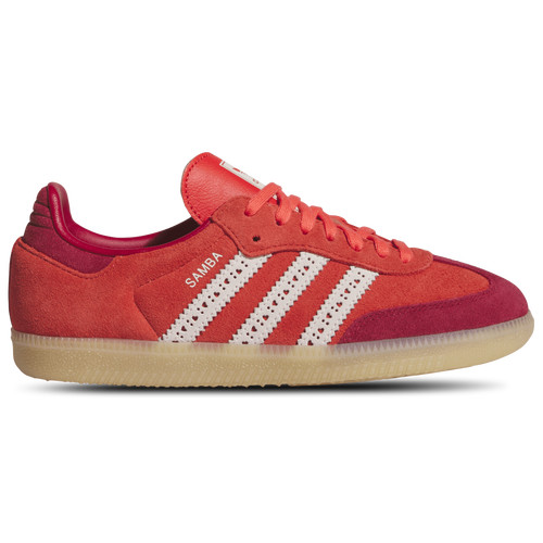 adidas adidas Originals Samba - Girls' Grade School Red/Red/White Size 04.0 | Kids Foot Locker (US)