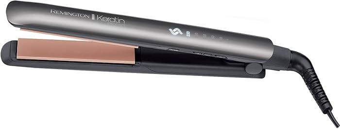 Remington Keratin Protect Intelligent Hair Straightener - Heat Sensor measures hair moisture leve... | Amazon (UK)