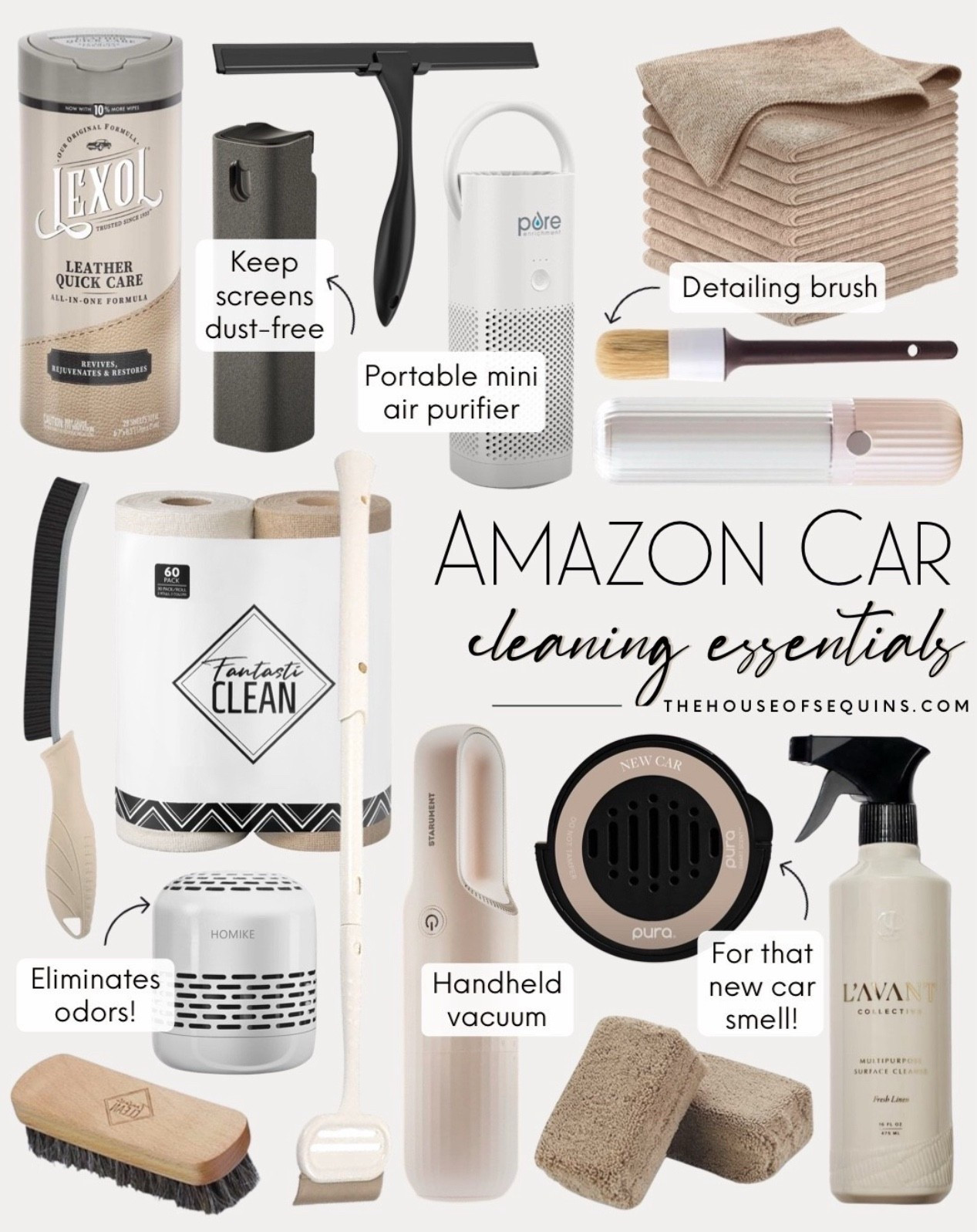 Shop Amazon car cleaning essentials! Car detailing kit, leather cleaner, leather conditioner, portable air purifier, odor eliminator, microfiber cloths, handheld vacuum, portable vacuum and more! 

Comment SHOP below to receive a DM with the link to this post on my LTK ⬇ https://liketk.it/5lbgD #ltkfindsunder50 #ltkfindsunder100 #ltksalealert

Follow my LTK @thehouseofsequins on the @shop.LTK app to view this post and get my exclusive app-only content!

#liketkit 
@shop.ltk
https://liketk.it/5lbh3