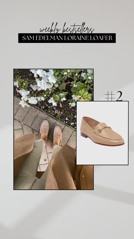 #2 bestseller - sam Edelman Lorraine loafers 

• the ones shown in the picture are the old style, but the Lorraine loafers are almost identical in style and comfort! 
• tts 

#LTKshoecrush #LTKworkwear