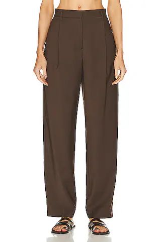 Relaxed Tailored Pleat Trouser | FWRD 