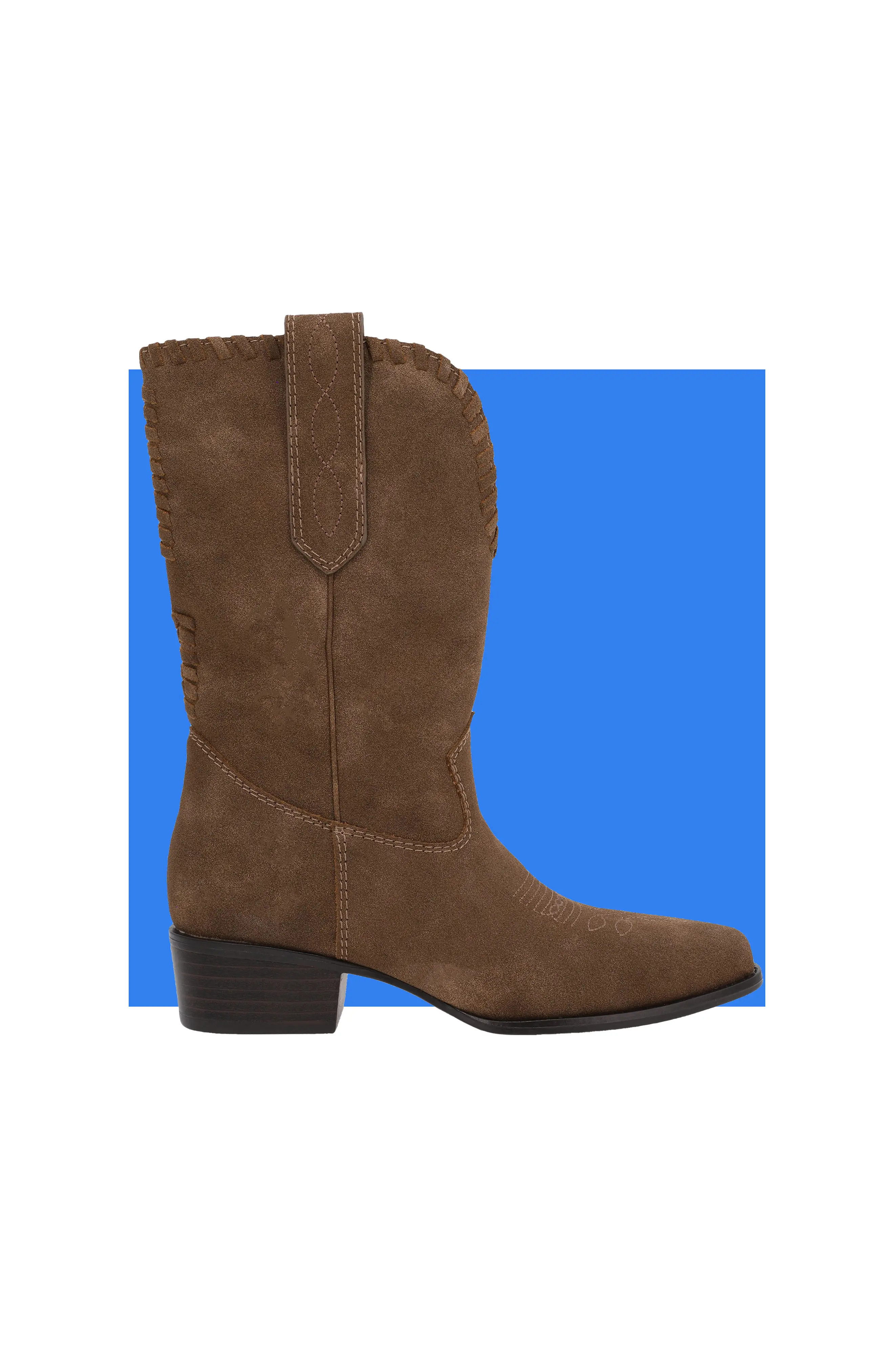Eliseo Faux Suede Western Boot | Nordstrom Rack
