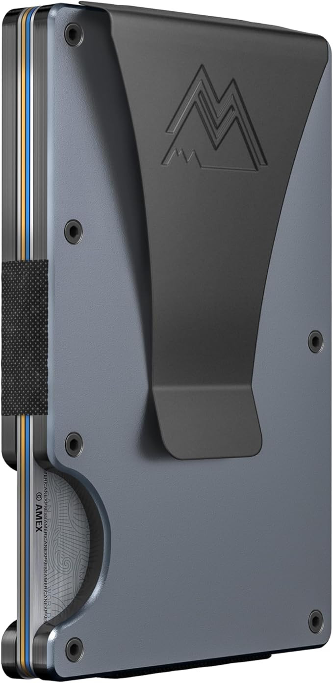 Mountain Voyage Co Minimalist Wallet for Men & Women - Slim RFID Wallet, Scratch Resistant, Credi... | Amazon (US)