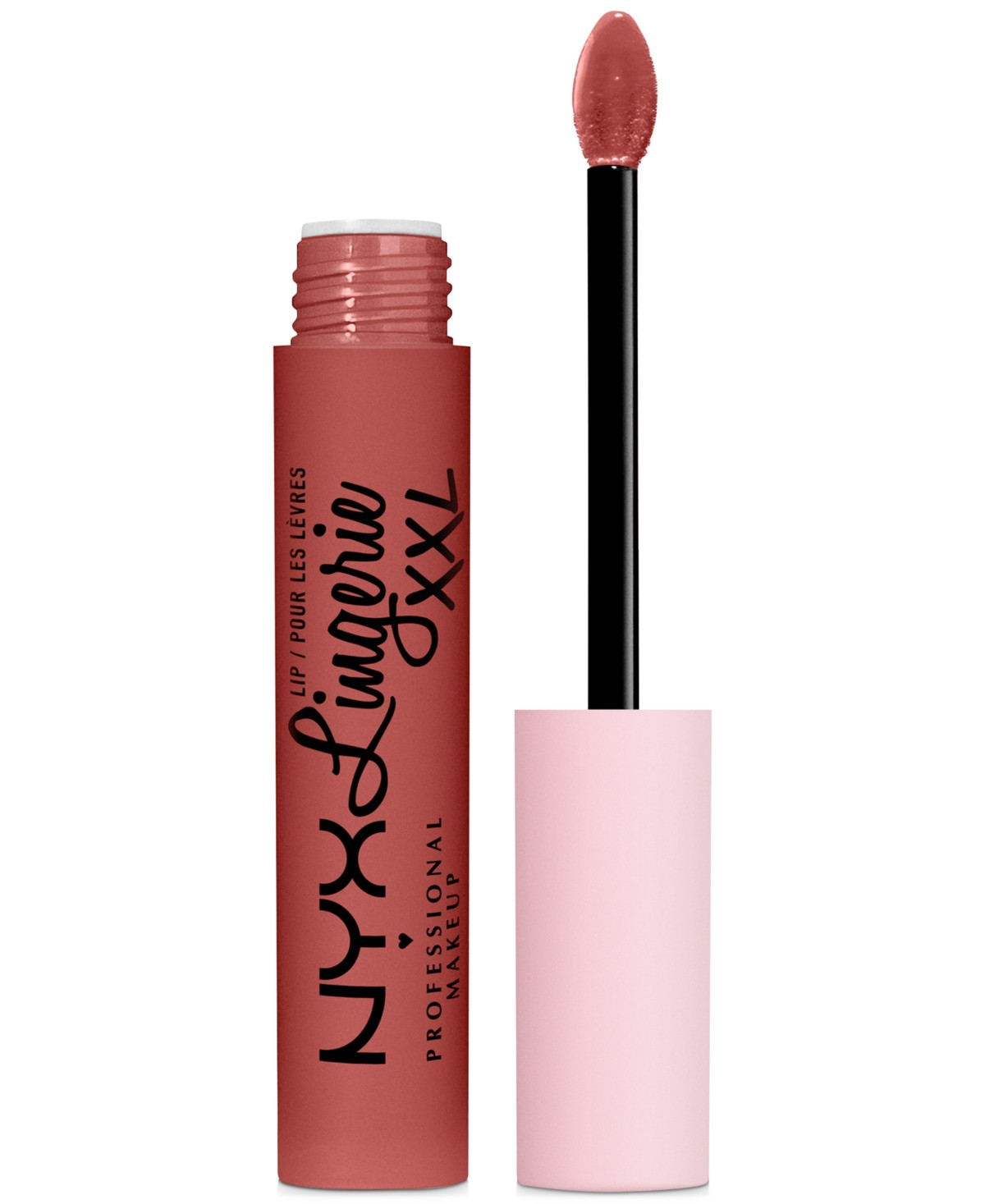 Nyx Professional Makeup Lip Lingerie Xxl Long-Lasting Matte Liquid Lipstick - Warm Up | Macy's