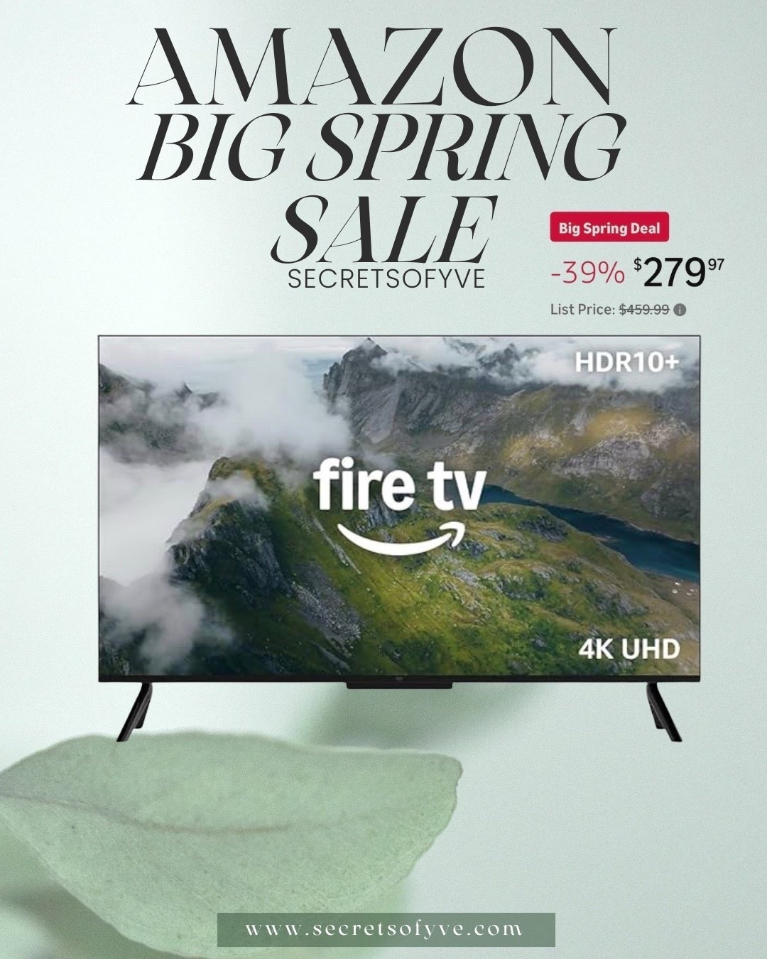 SecretsofYve: shop the @amazon big Spring sale. Amazon Big Spring Deal. 
#Secretsofyve #ltkgiftguide
Always humbled & thankful to have you here.. New posts daily at 3pm & 4:15pm EST. 
CEO: PATESI Global & PATESIfoundation.org
@secretsofyve : where beautiful meets practical, comfy meets style, affordable meets glam with a splash of splurge every now and then. I do LOVE a good sale and combining codes! #ltkstyletip #ltksalealert #ltku #ltkplussize #ltkmidsize #ltkover40 #ltkpetite #ltkvlog #ltktravel #ltkbump #ltktall secretsofyve

#LTKSeasonal #LTKHome #LTKMens