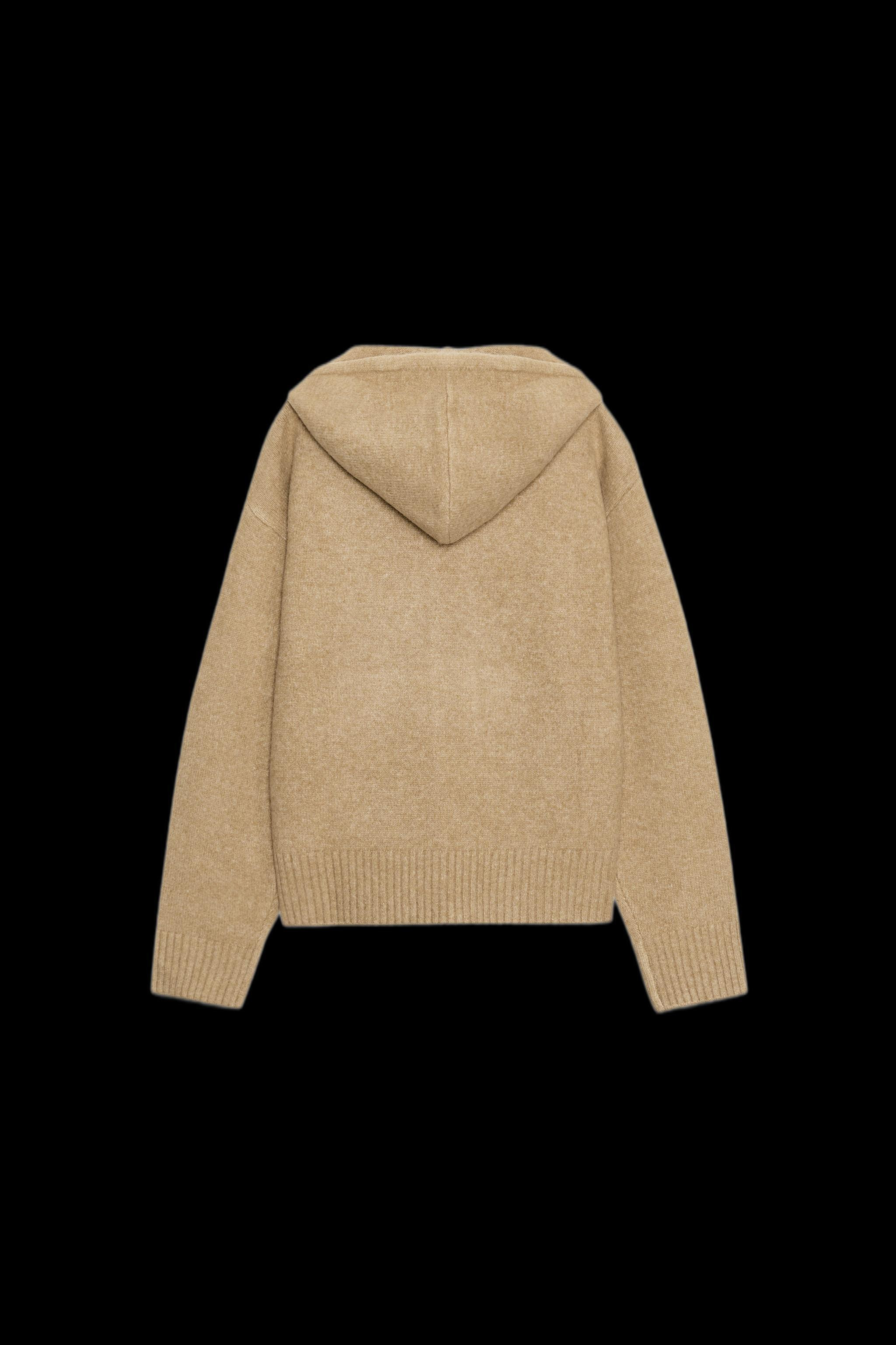 KNIT HOODIE | Zara UK