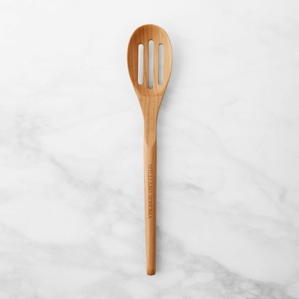 Williams Sonoma Olivewood Slotted Spoon | Williams-Sonoma