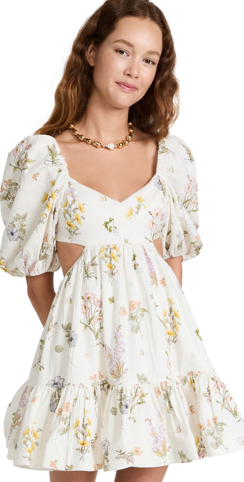 Jeannie Puff Sleeve Mini Dress | Shopbop
