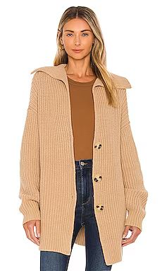 Free People Swim Too Deep Cardi in Almond from Revolve.com | Revolve Clothing (Global)