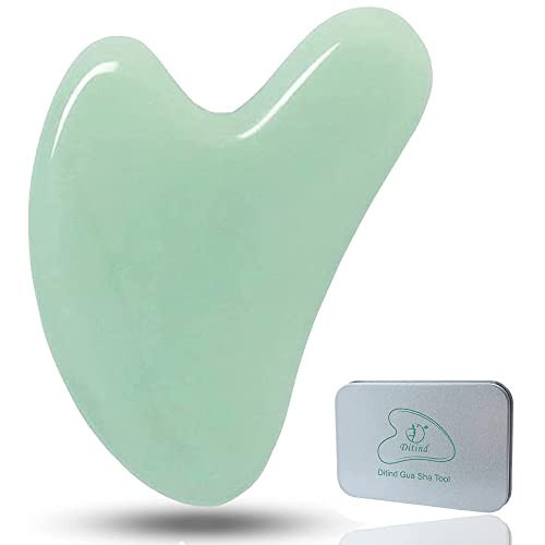Ditind Gua Sha, Guasha Tool for Face, Natural Jade Stone Gua sha Tool for Face and Body SPA, Gua Sha Scraping Massage Tool for Toxins Prevents Wrinkles and Acupuncture Therapy | Amazon (CA)