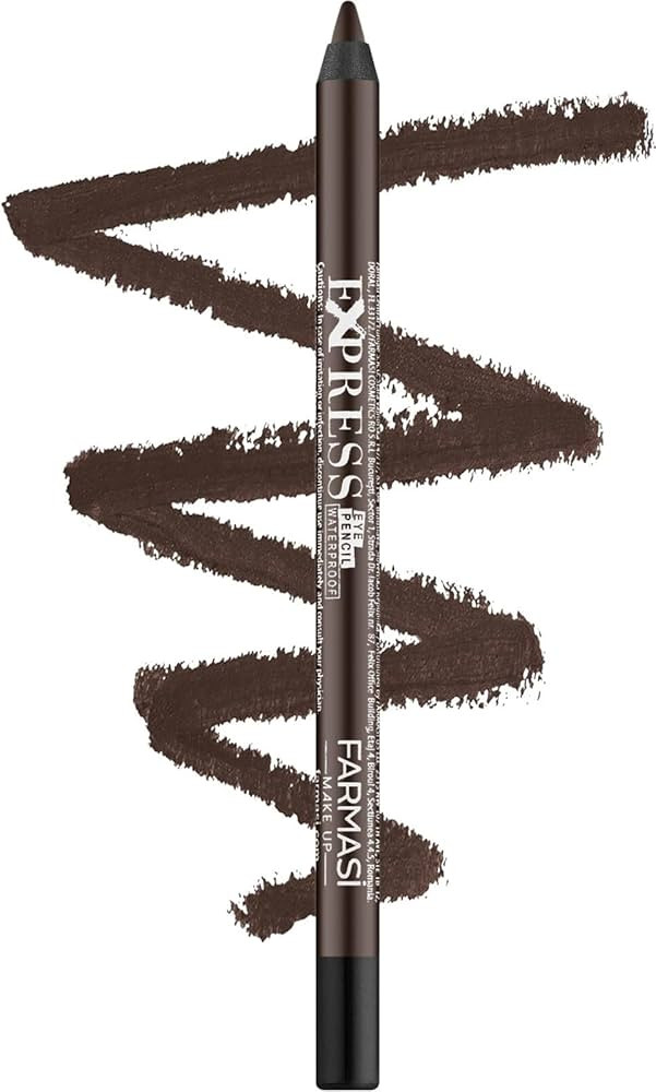 FARMASi Make Up Express Eye Pencil Waterproof 04 – Long-Lasting Creamy Texture for Precise Eye ... | Amazon (US)