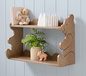 Teddy Bear Tiered Shelf (24") | Pottery Barn Kids