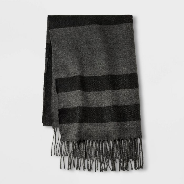 Men's Striped Holiday Oblong Scarf - Goodfellow & Co™ One Size | Target