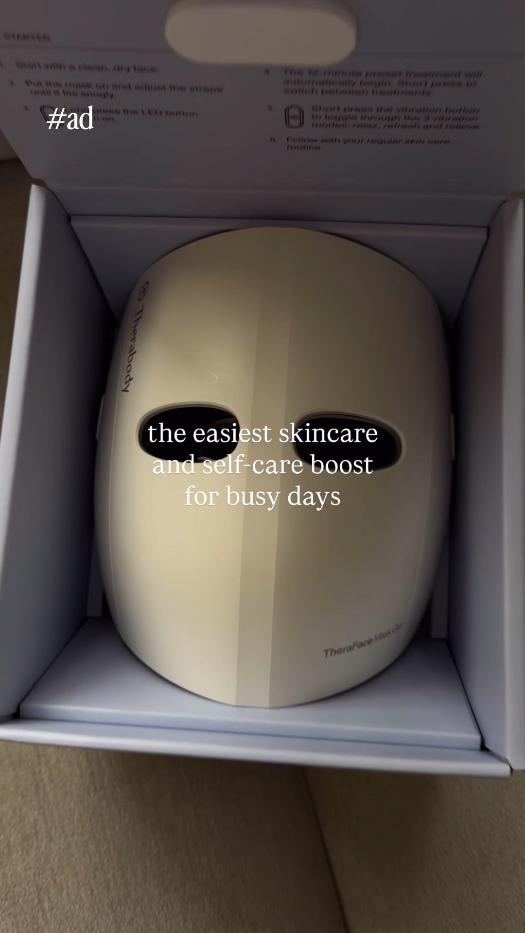 #ad January is a lot, so I’m outsourcing my glow. ✨ The TheraFace Mask Glo by Therabody is my 12-minute, hands-free reset ... and yes, you can grab it at Target. Linked here.

#TherabodyPartner #TargetPartner #Target @Therabody @Therabodybeauty @Target

#LTKdayinmylife #LTKBeauty