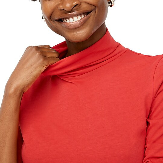 Tissue turtleneck | J.Crew Factory