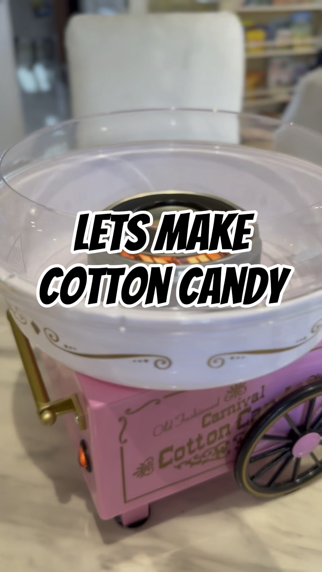 DIY Cotton Candy 