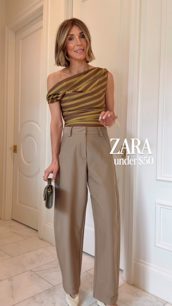 These incredible trousers are under $50 at Zara!

#LTKootd #LTKSeasonal #LTKOver40