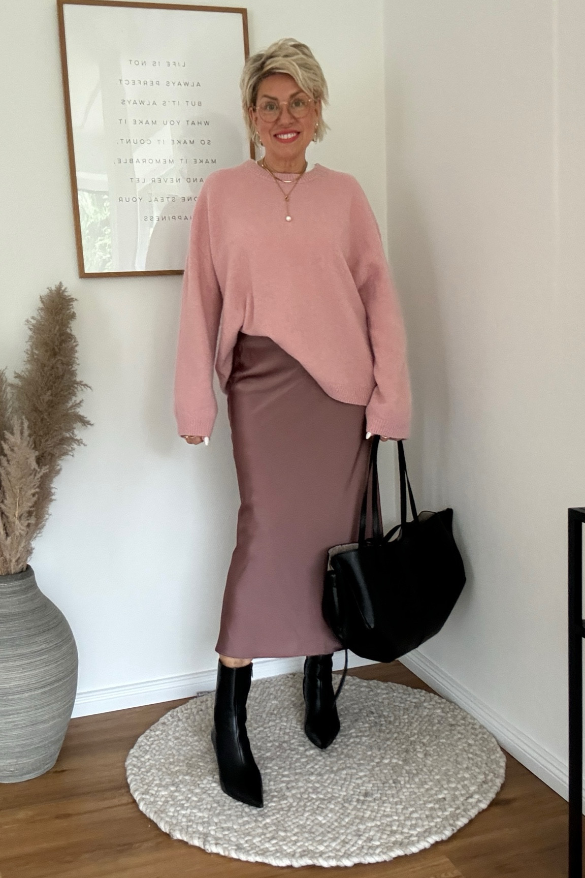 Herbstlook mit Satin Rock 

#LTKstyletip #LTKü50 #LTKautumn