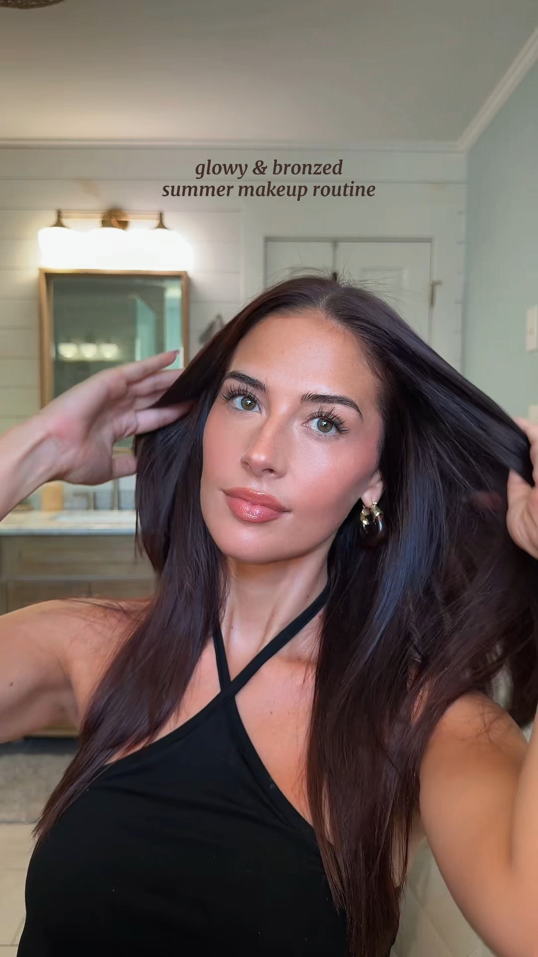 Bronzed makeup routine ✨