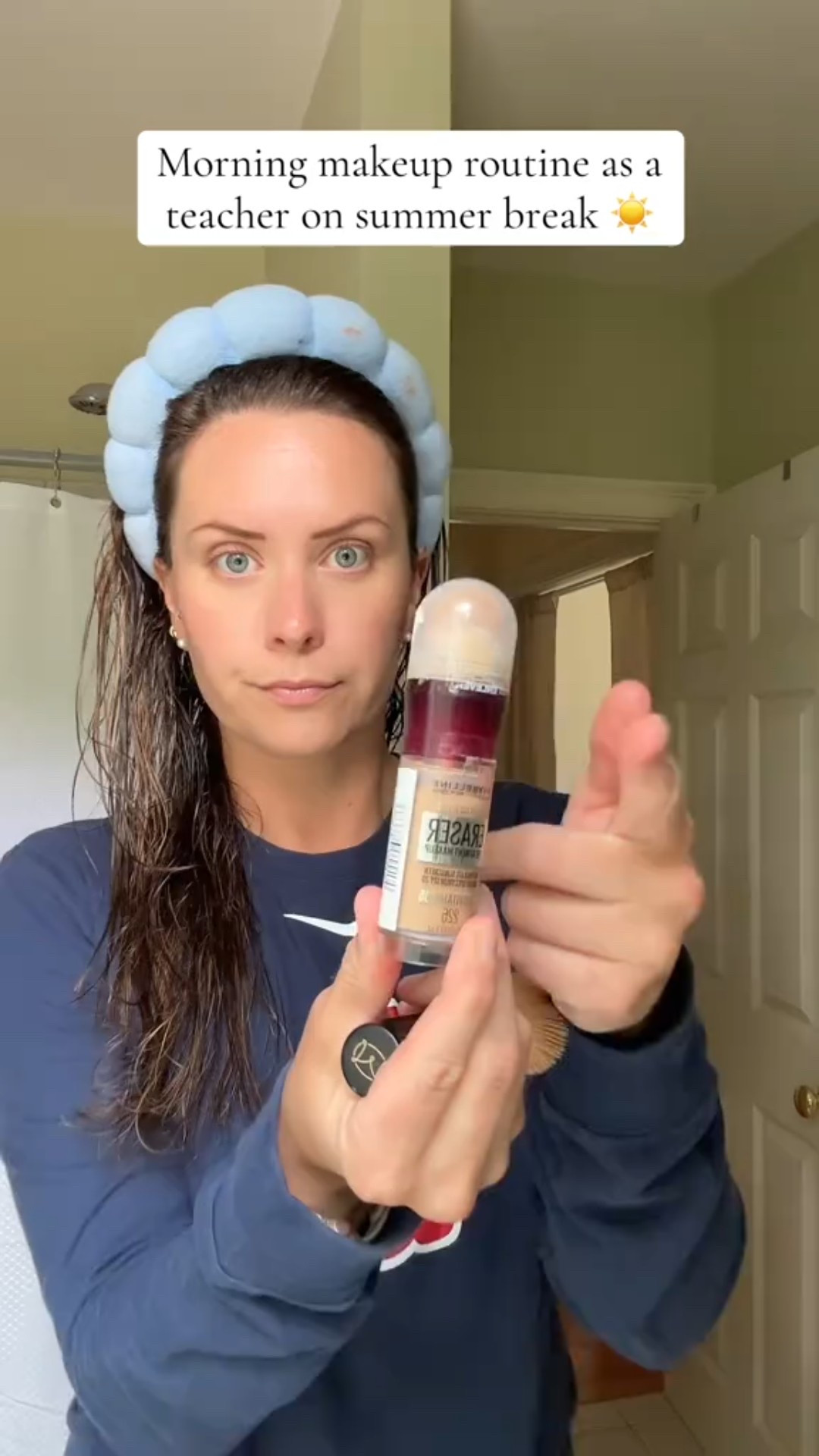Everyday makeup routine as a teacher on summer break 🩷

#LTKBeauty