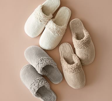 Teddy Faux Fur Trim Slippers



Certified Nontoxic



Limited Time Offer
$14

$29.50 | Pottery Barn (US)