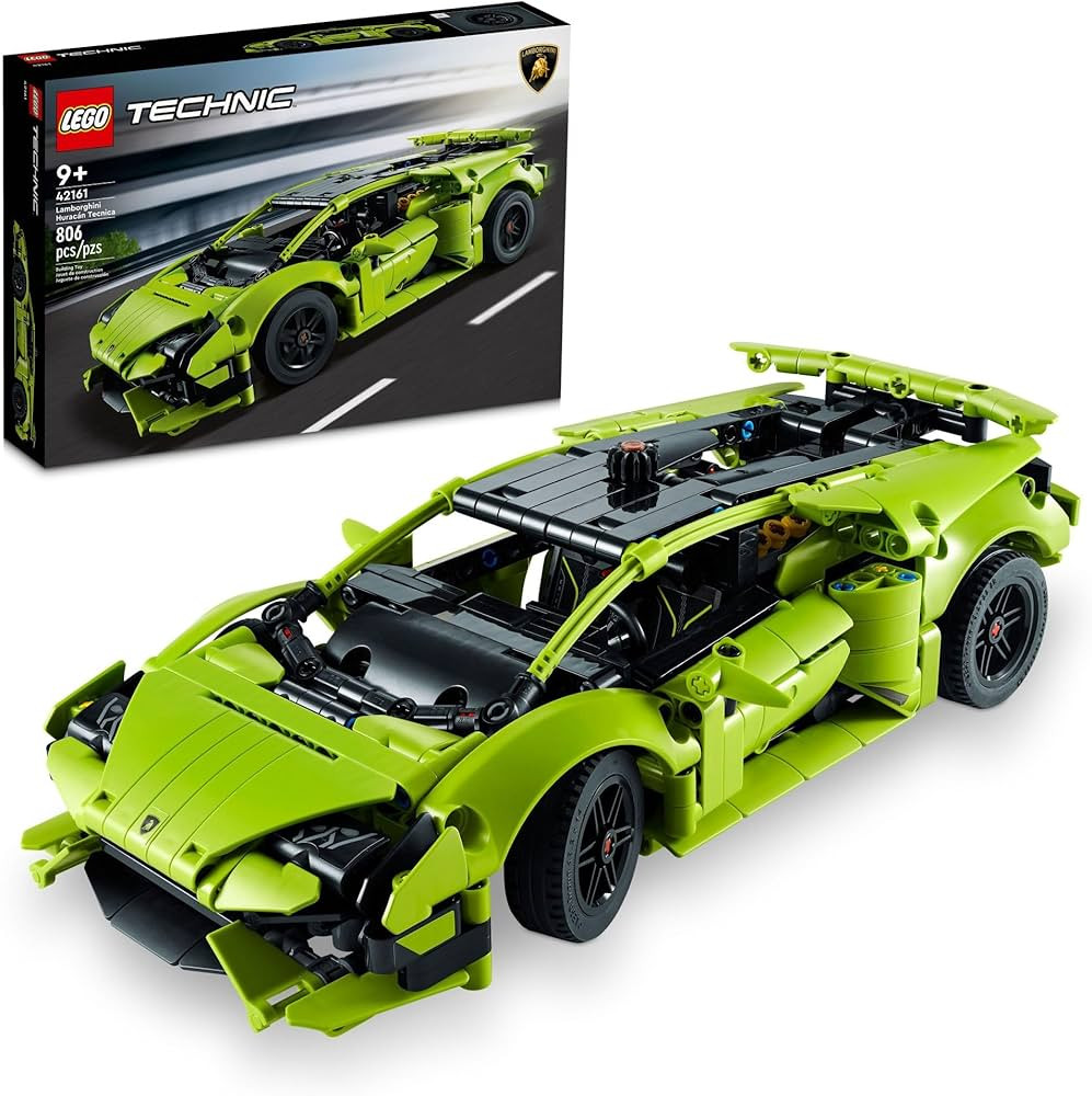 LEGO Technic Lamborghini Huracán Tecnica Advanced Sports Car Building Kit for Kids Ages 9 and up... | Amazon (US)