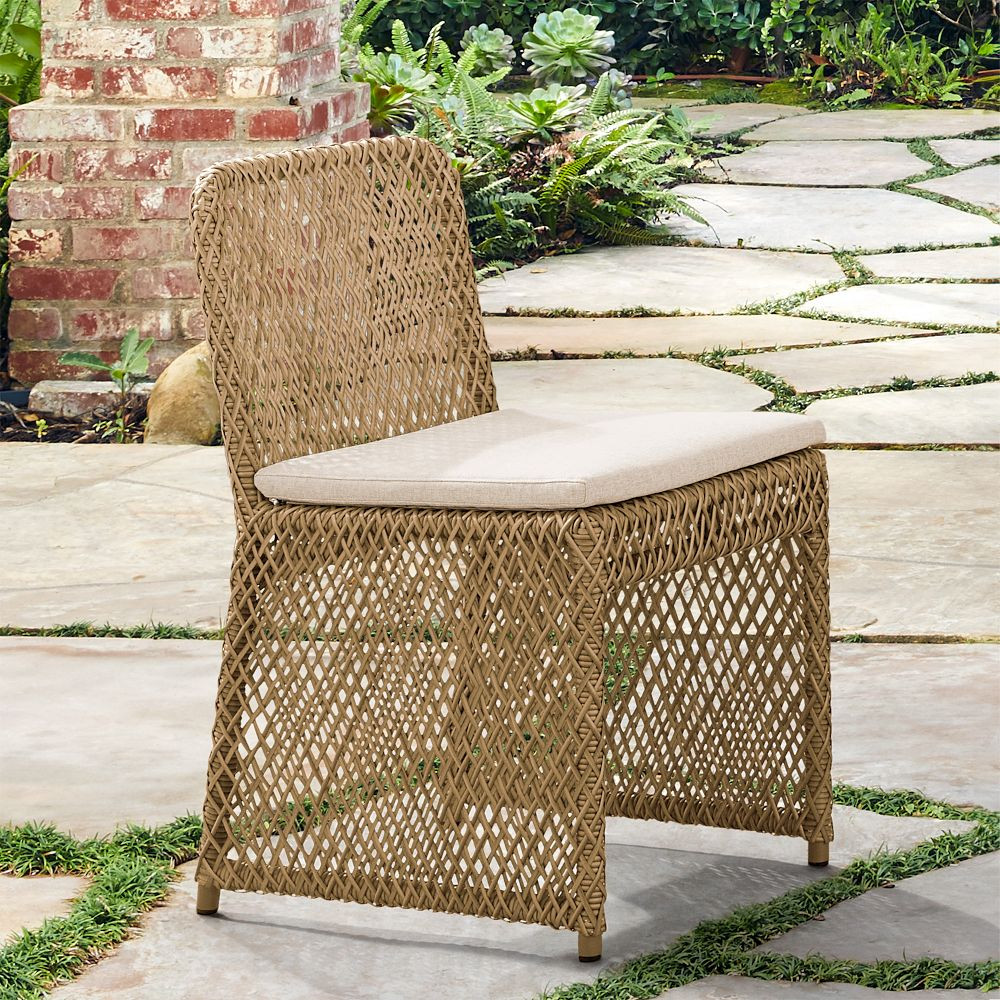 Coastal Wicker Outdoor Dining Chair (Set of 2) | West Elm (US)