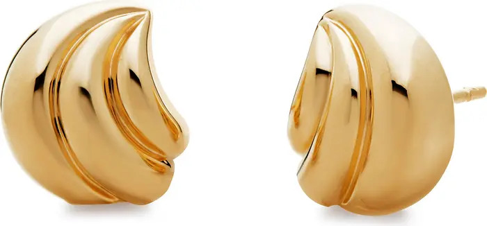 Monica Vinader Swirl Stud Earrings | Nordstrom | Nordstrom