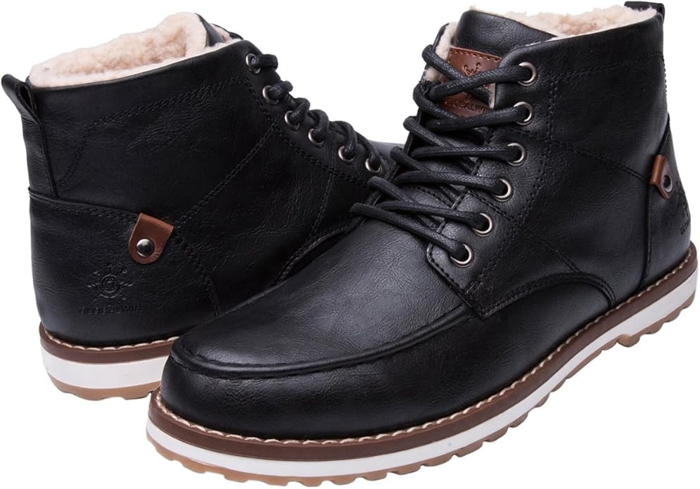 GLOBALWIN Mens Classic Lace Up Winter Water Resistnat Chukka Boots | Amazon (US)