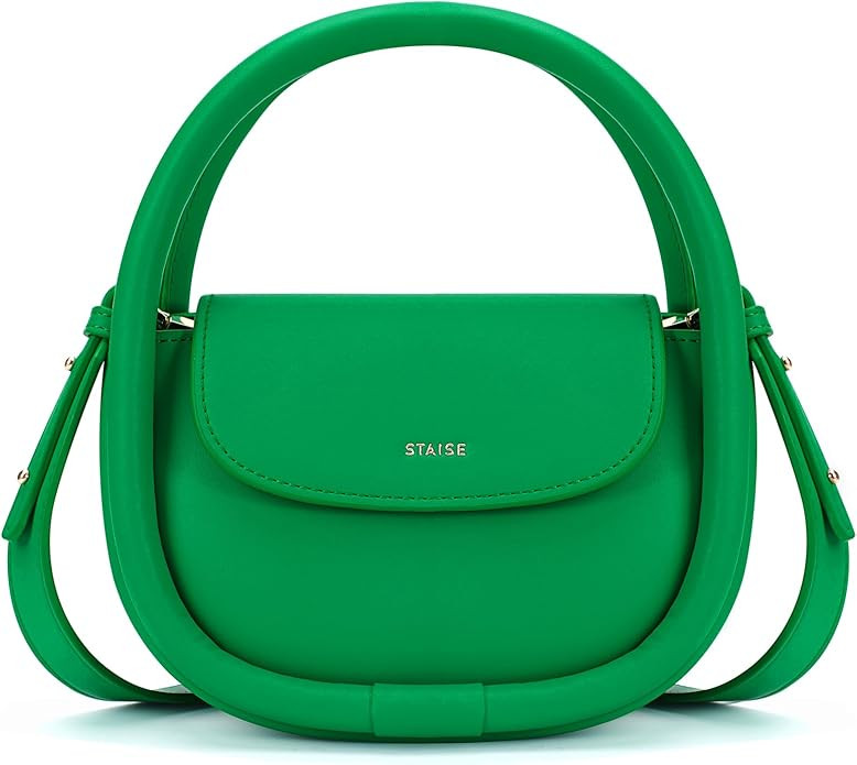 Designer Top Handle Shoulder Bags for Women, Trendy Mini Crossbody Purses, Women’s Leather Hand... | Amazon (US)