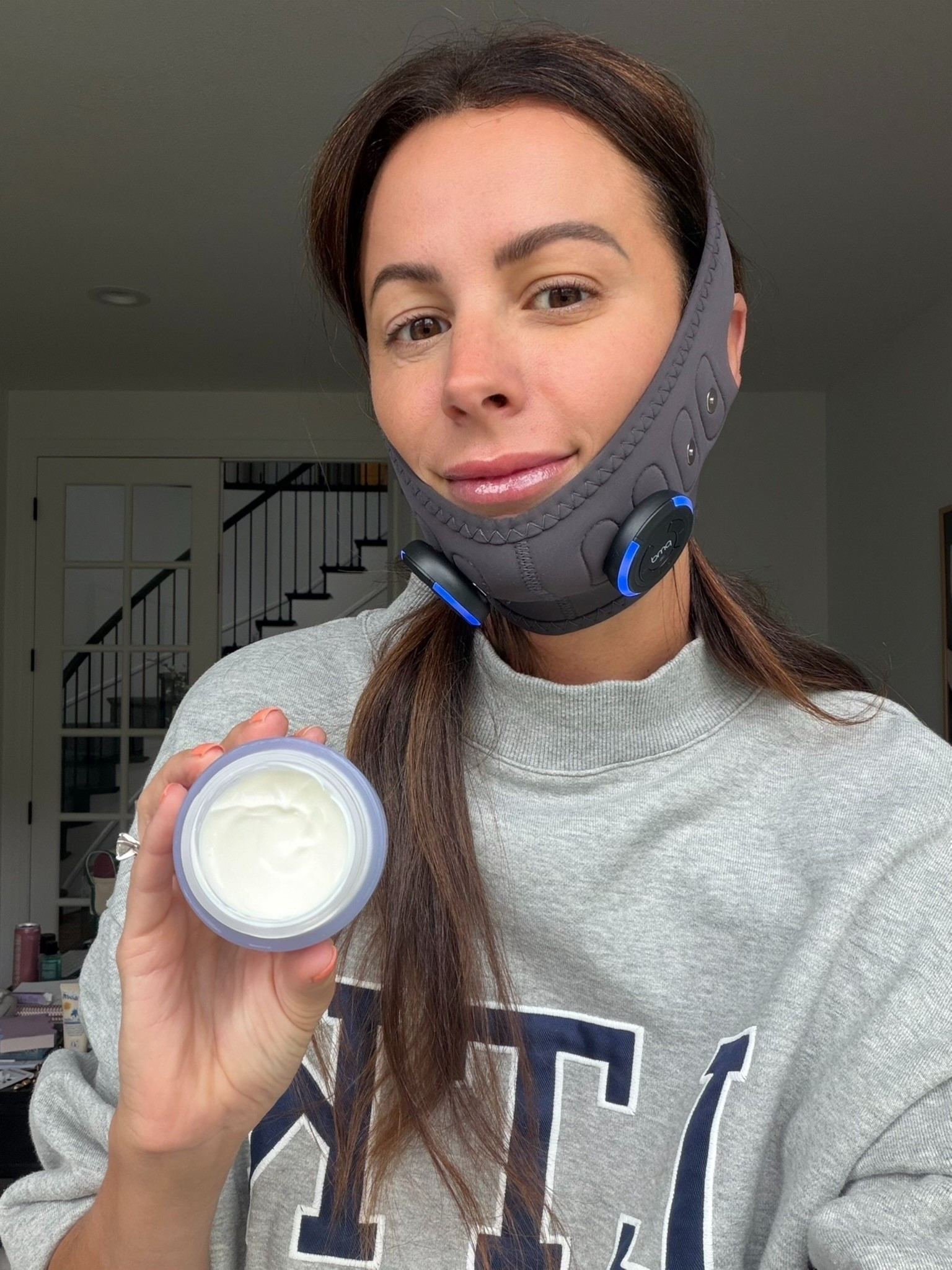I’ve been using this chin sculpting device and cream consistently and can already see an improvement! I cannot wait to see the results after a couple Months! 

#LTKgrwm #LTKBeauty #LTKmomlife
