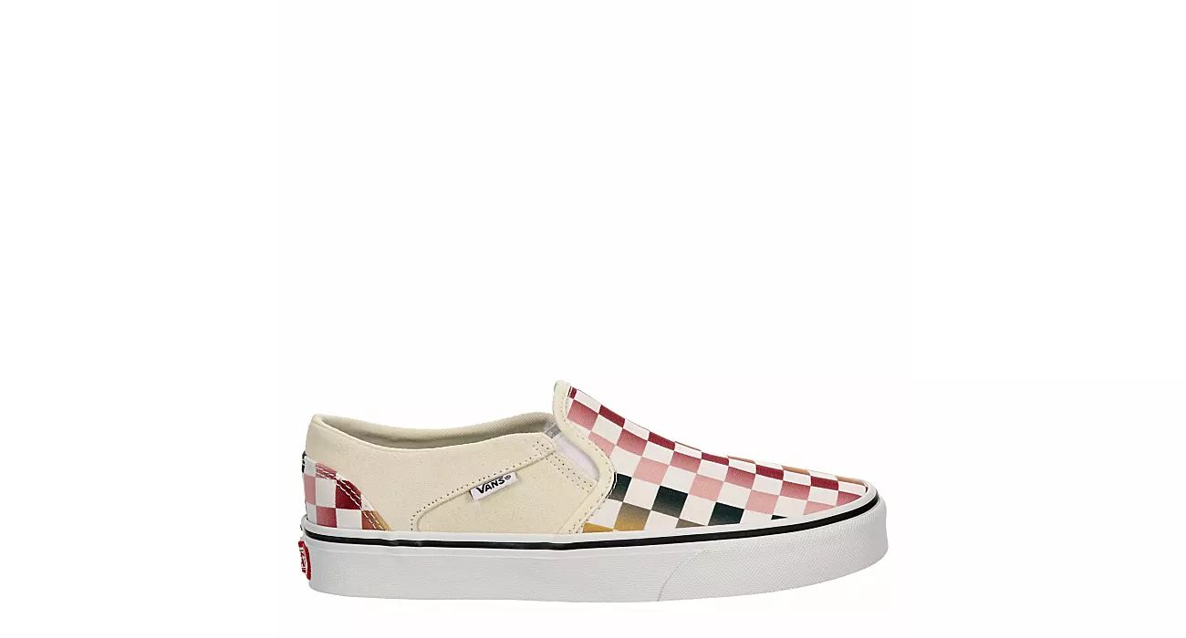 Vans Womens Asher Slip On Sneaker - Multicolor | Rack Room Shoes