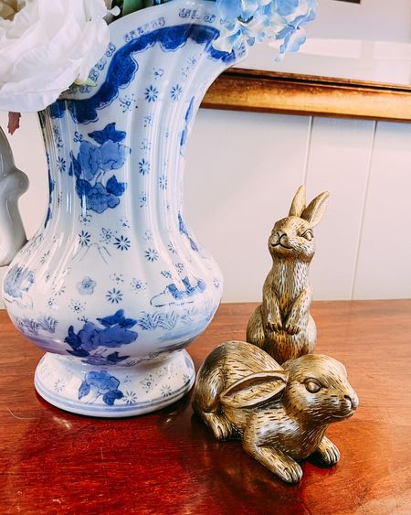 $5 gold bunnies | pottery barn dupe 

#LTKfindsunder50 #LTKhome #LTKSeasonal