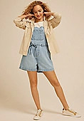 m jeans by maurices™ Soft Denim 3.5in Shortall | Maurices