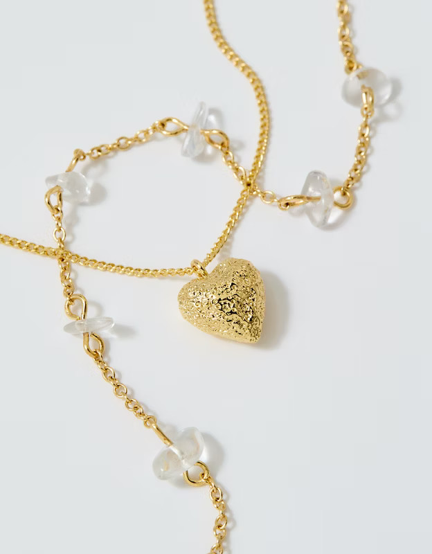 Aerie Pebble Stone Necklace | Aerie