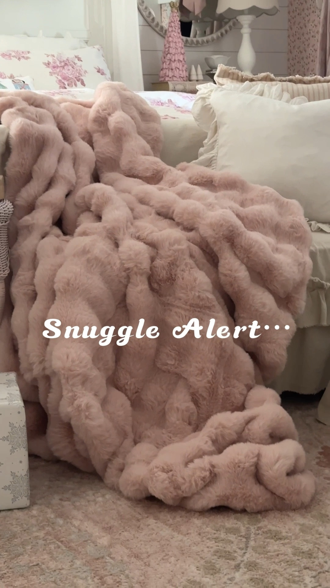 Snuggle Alert! Cozy fur throw! So soft. 
Faux fur throw! 

Quality Fabric Structure: This rabbit hair blanket is made of 100% high-quality ultra-fine polyester fibers, with super soft, fluffy and light characteristics.
• Widely Multifunctional: The double-sided design makes this blanket extremely soft. The diverse color choices give it an elegant temperament, and it can also be used to decorate your warm home.
• Best Gift: This rabbit hair blanket is suitable for everyone, and can be used in bedrooms, studies, etc.
Double-sided soft, suitable for all seasons. It is very suitable as a gift for birthdays, Mother's Day, Father's Day, Christmas, etc. This super soft blanket can bring warmth to your friends and relatives.
• Easy to Care: It is recommended to wash with cold water alone; can be machine washed, low temperature drying. This rabbit hair blanket has wrinkle-resistant and shrink-resistant properties, and will not fade even after long-term use and multiple washes.



#LTKHoliday #LTKFindsUnder50 #LTKGiftGuide