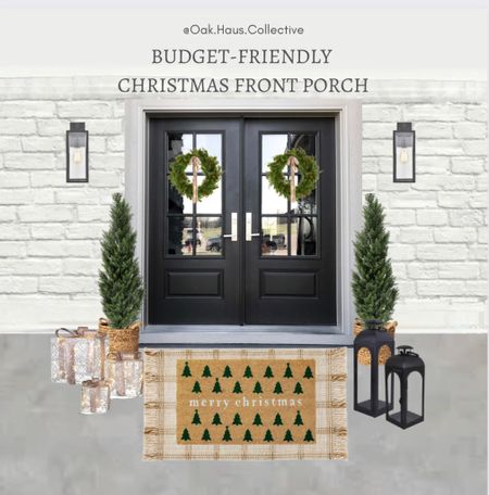 As requested, I created a budget friendly design of my original Christmas Front porch! 

You can get the look for less here! 

Affordable Christmas Decor, Christmas front porch, holiday front porch, Christmas outdoor decorations, Christmas decorations, Holiday outdoor decorations, Holiday decorations, budget friendly Christmas decor, faux cedar trees, outdoor trees, outdoor mat, outdoor laterns, outdoor pre-lit decor, outdoor planters, storage basket planters, DIY Christmas wreath, Holiday wreath, minimalist holiday decor, minimalist Christmas wreath

#LTKHoliday #LTKSeasonal #LTKhome