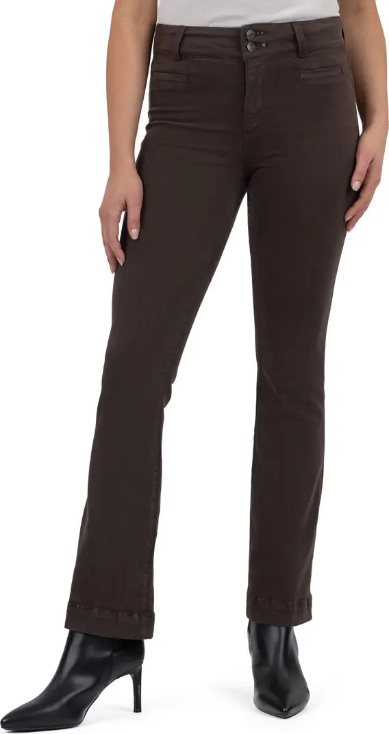 KUT from the Kloth Kelsey High Waist Kick Flare Jeans | Nordstrom | Nordstrom