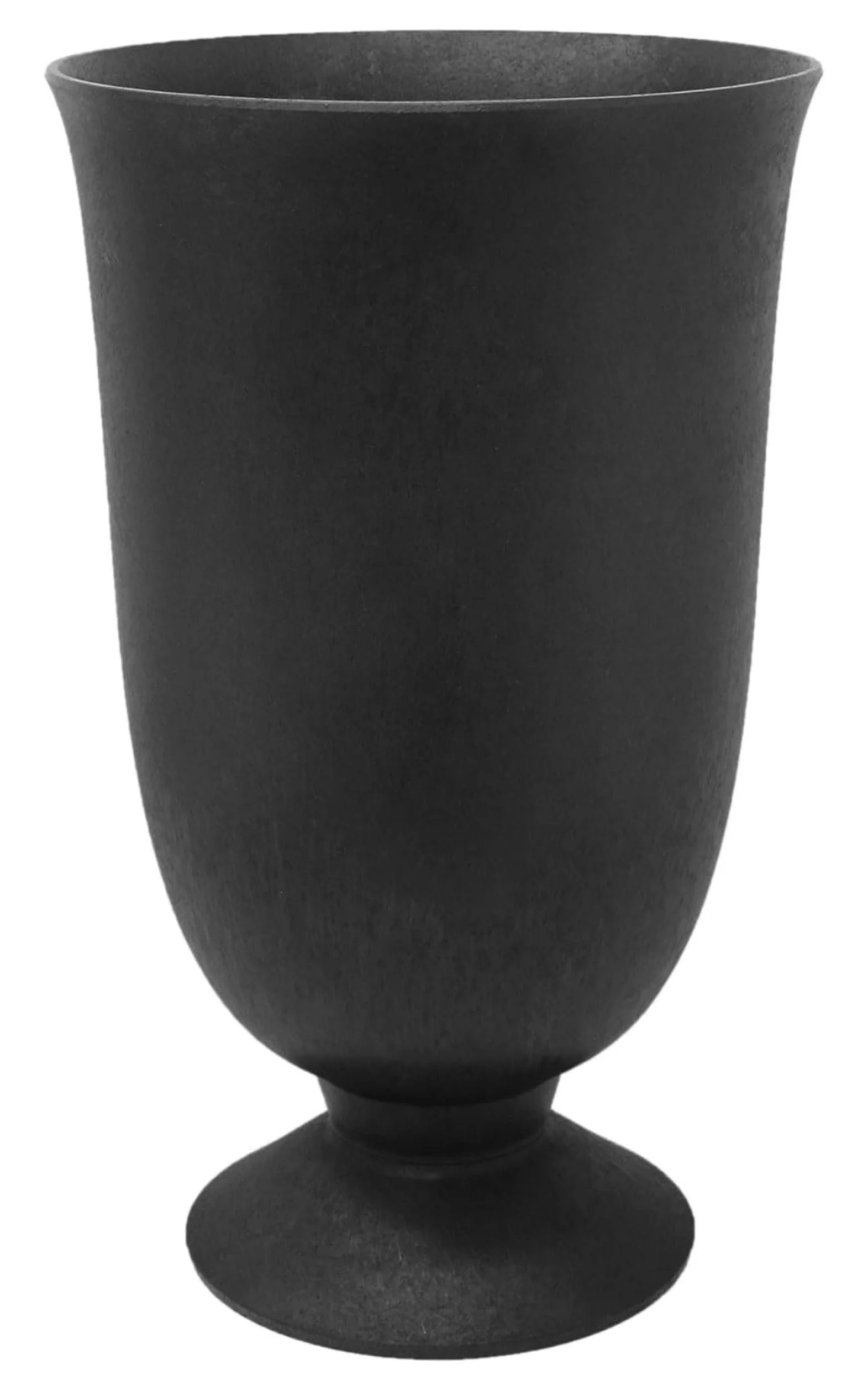 Cadence Indoor Outdoor Self Watering Urn Planter, 14" W x 23" H, Black 13.8 inches W x 13.8 inche... | Walmart (US)