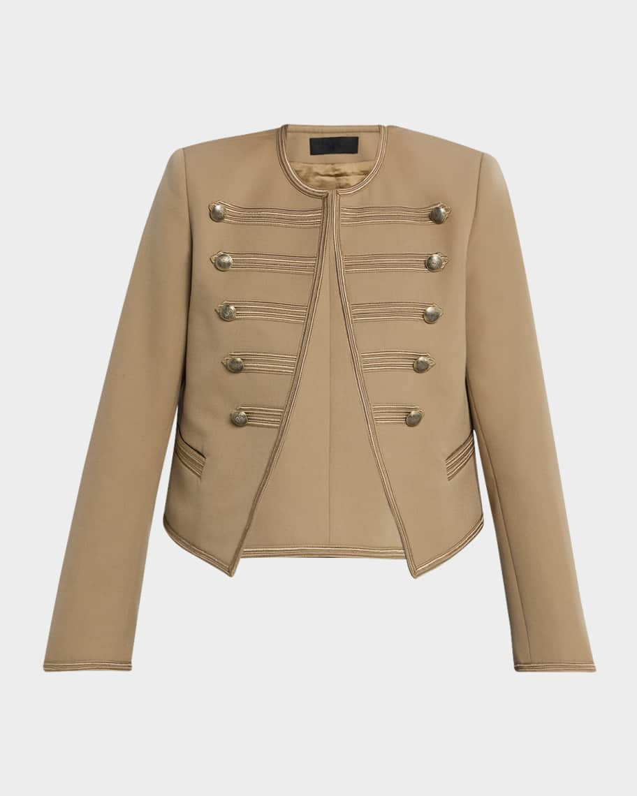 Blondie Open Military Jacket | Neiman Marcus